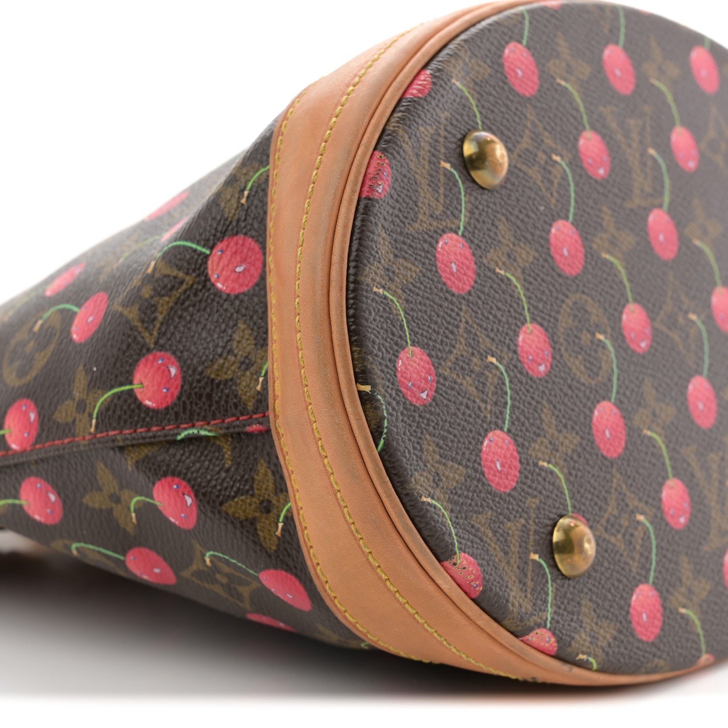 Louis Vuitton Monogram Cerises Bucket Bag 9 of 14