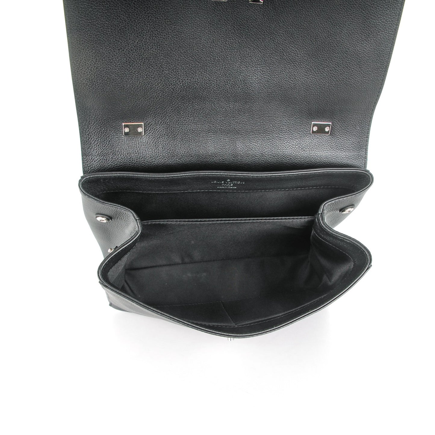 Soft Calfskin Lock Me II Black