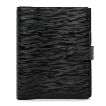 Louis Vuitton Epi Large Ring Agenda Black 1 of 8