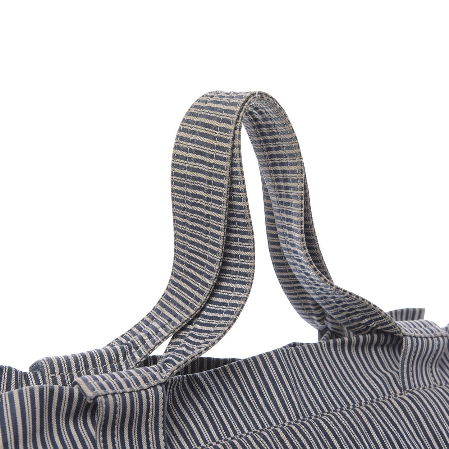 Canvas Sequin Stripe CC Tote Blue