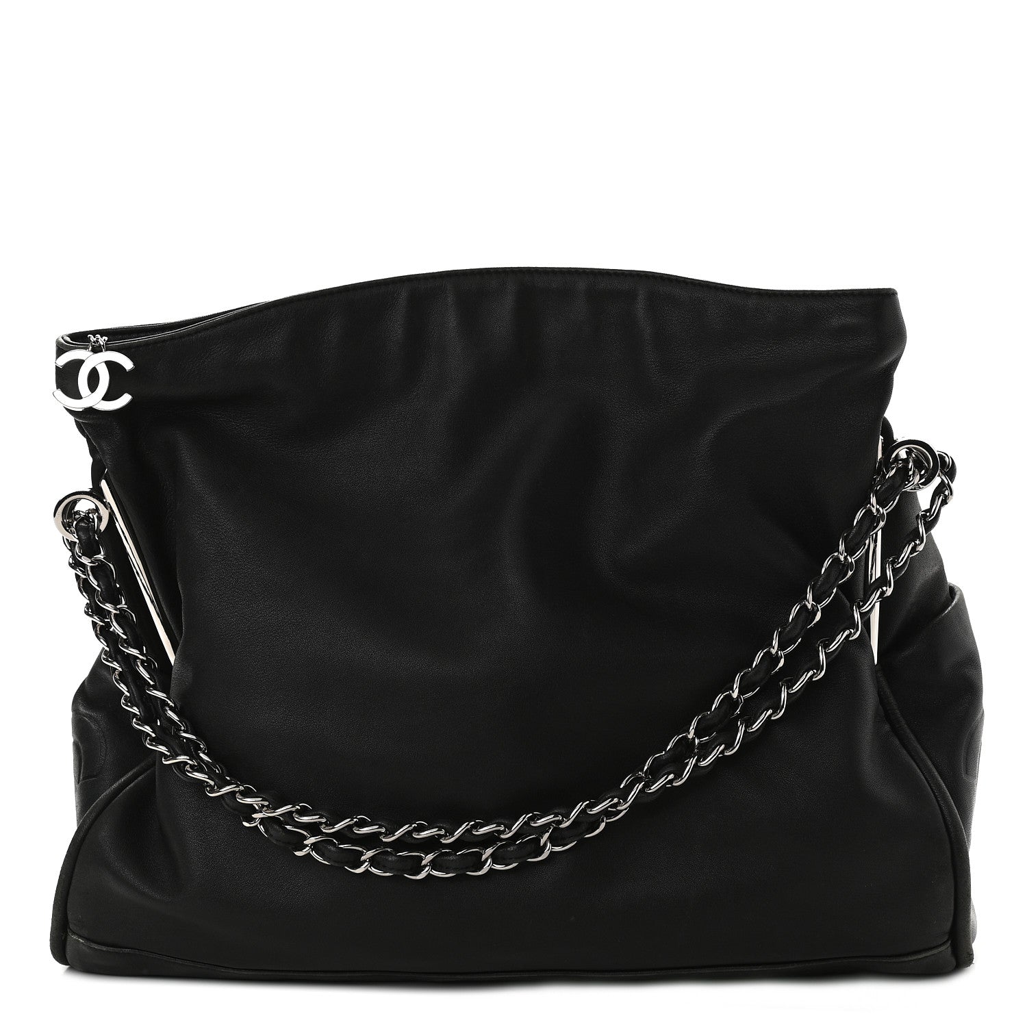 Chanel Lambskin Large Ultimate Soft Tote Black 1 of 13