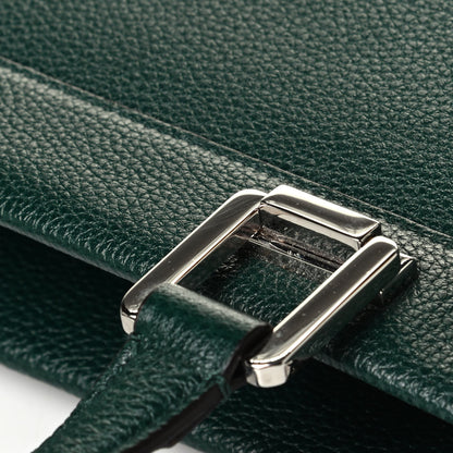 Gucci Grainy Calfskin Medium Zumi Top Handle Bag Vintage Green 7 of 7