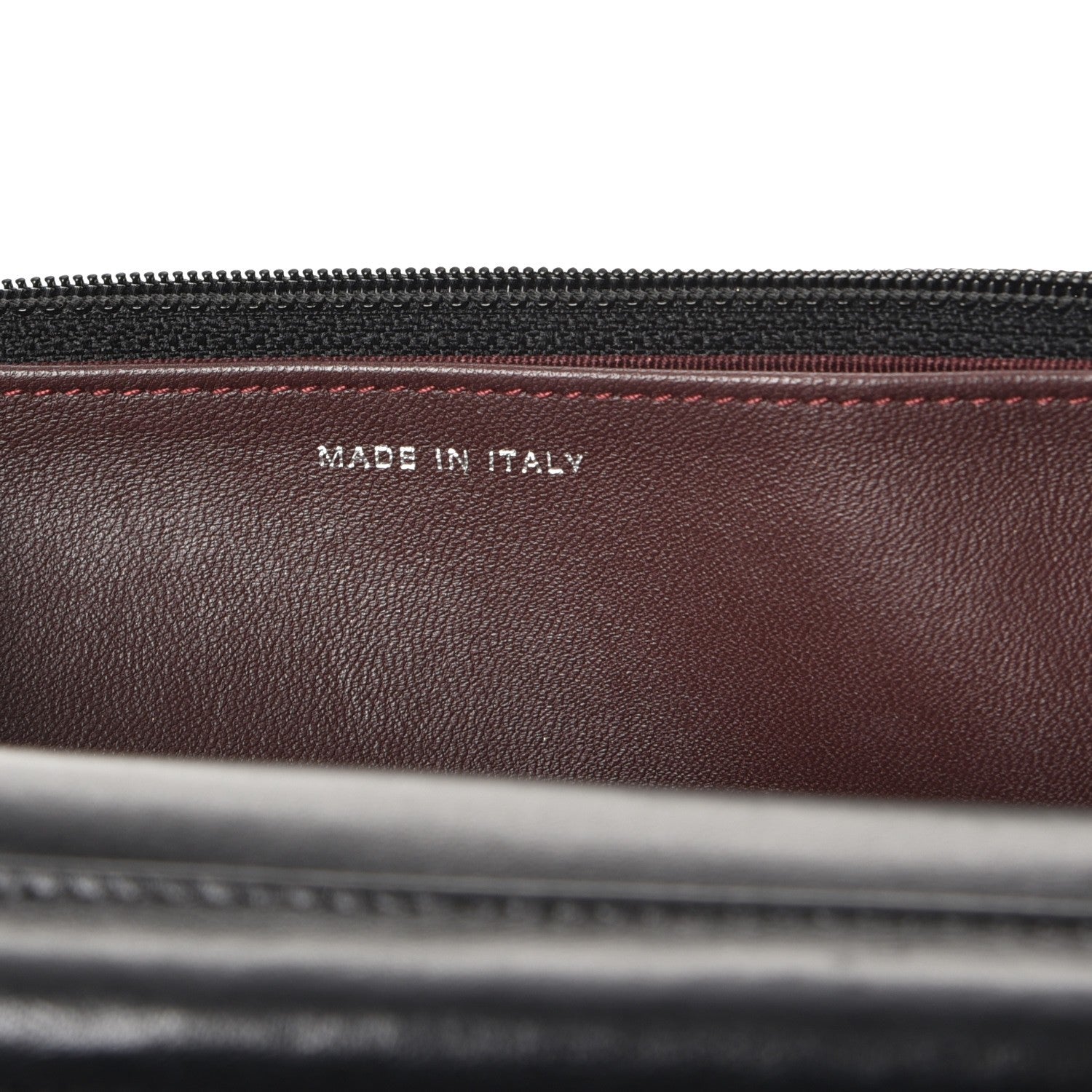 Chanel Lambskin Quilted Wallet On Chain WOC Black 7 of 12