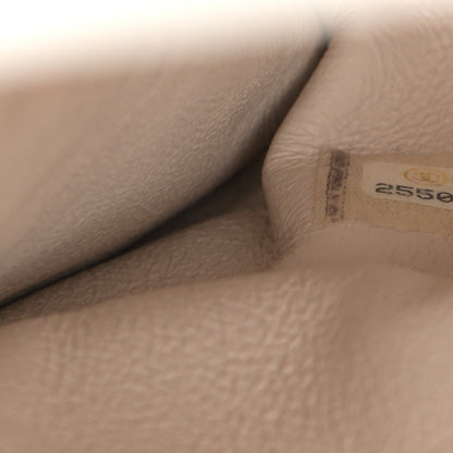 Chanel Lambskin Quilted Medium Coco Lux Flap Beige 8 of 15