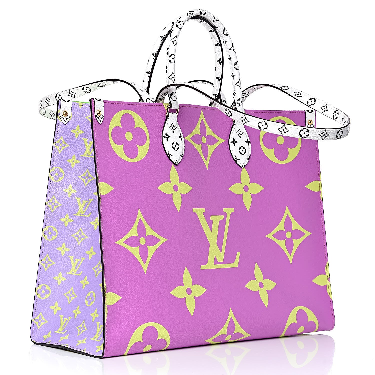 Louis Vuitton Monogram Giant Onthego GM Pink Lilac 3 of 12
