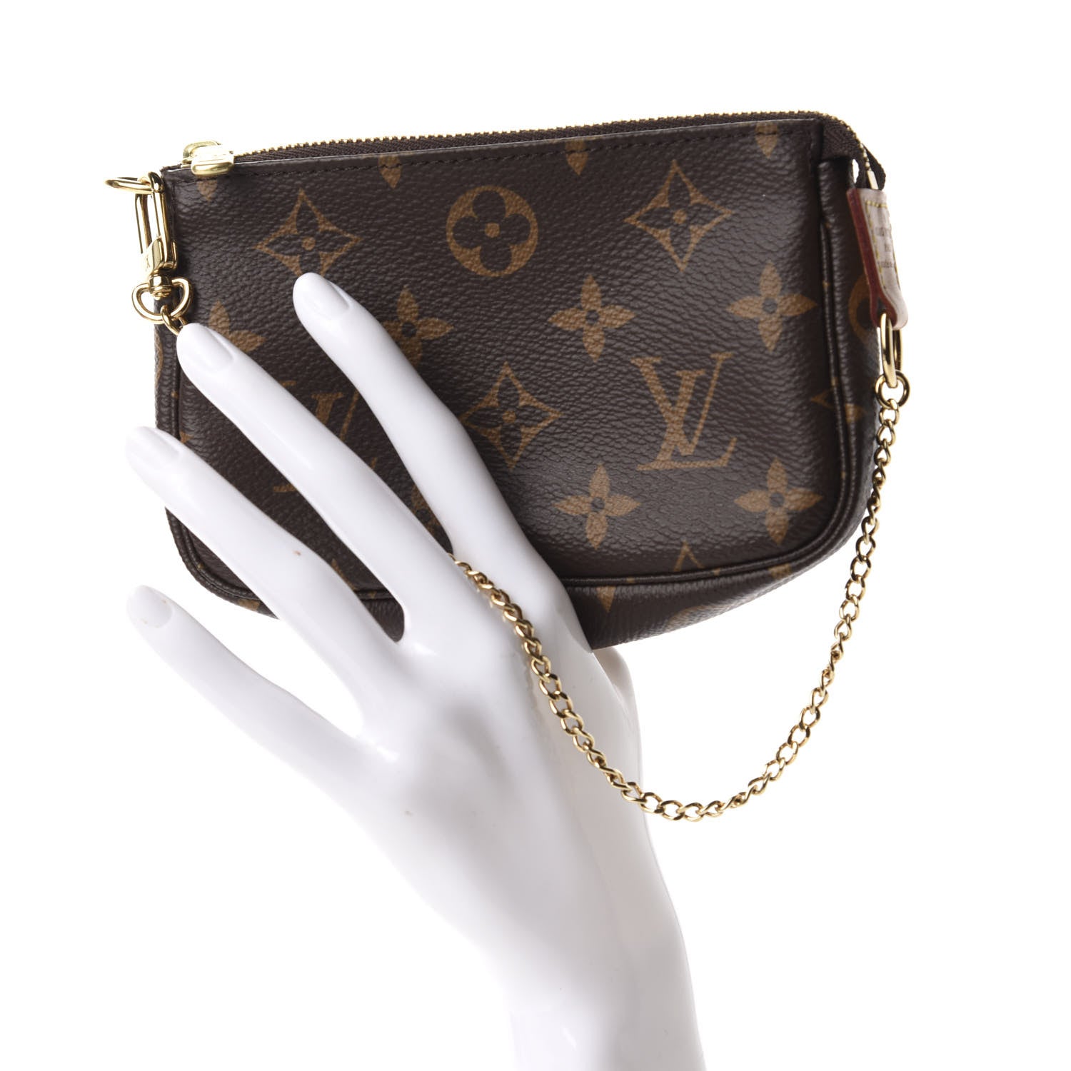 Louis Vuitton Monogram Mini Pochette Accessories 2 of 7