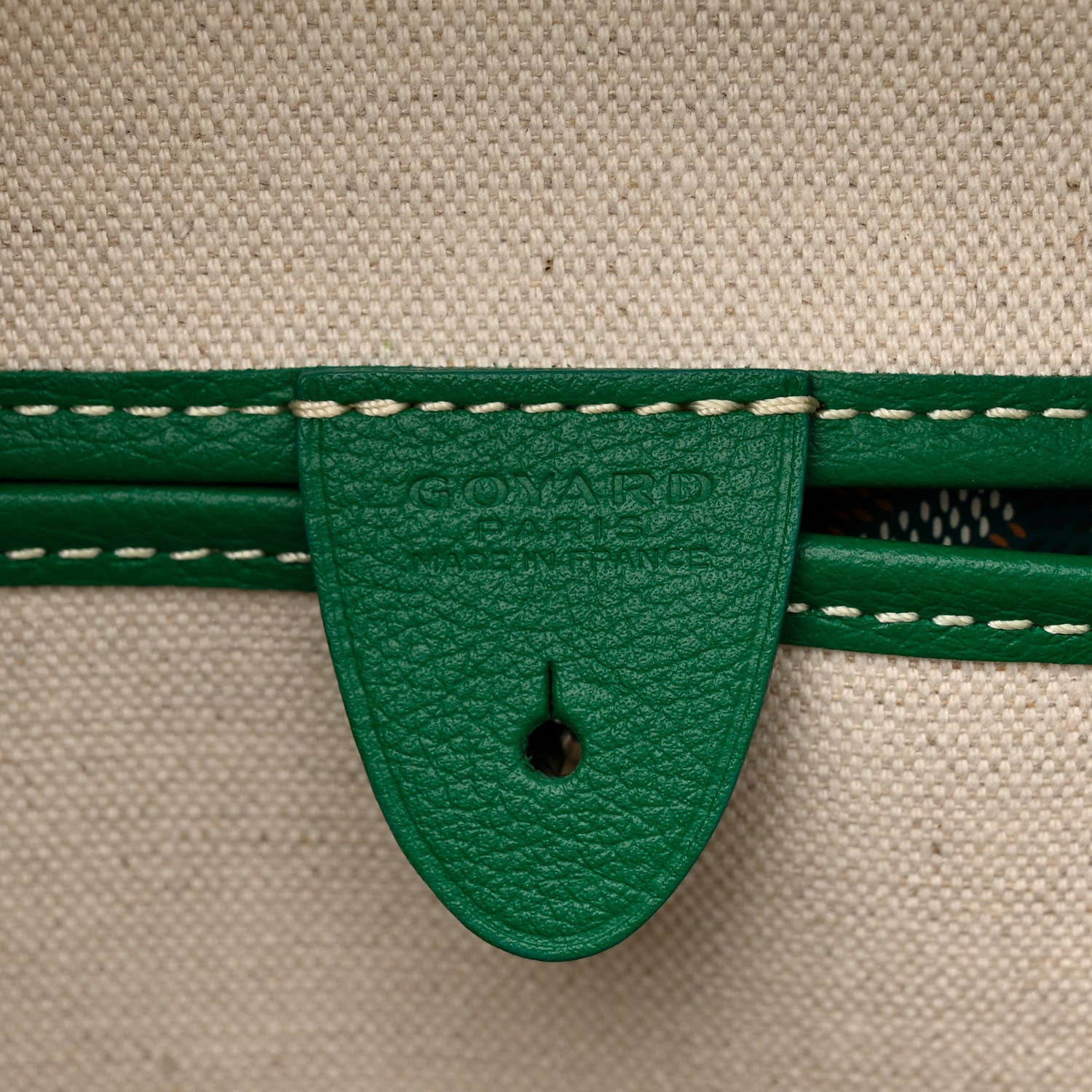 Goyard Goyardine Artois PM Green 6 of 10