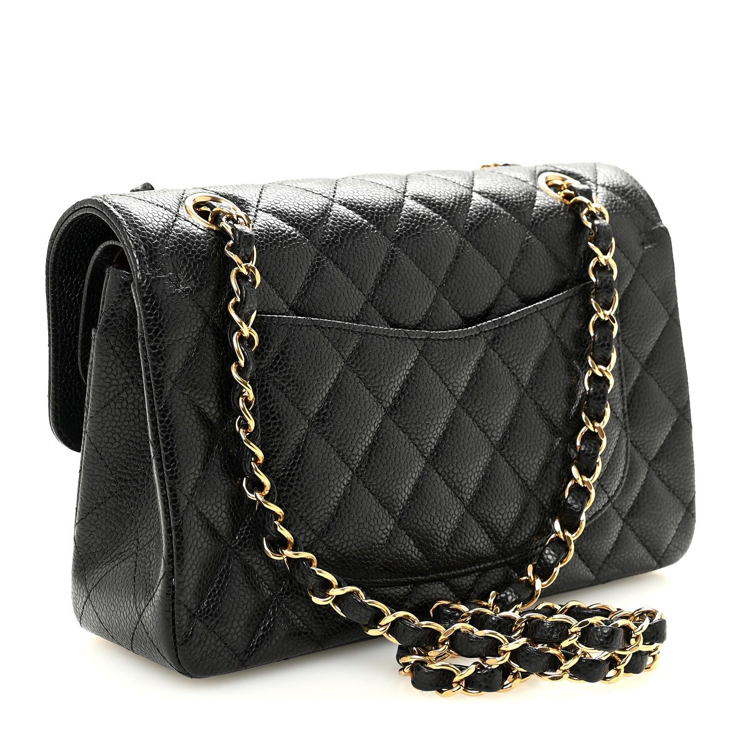 Chanel Caviar Quilted Small Double Flap Black 3 of 11