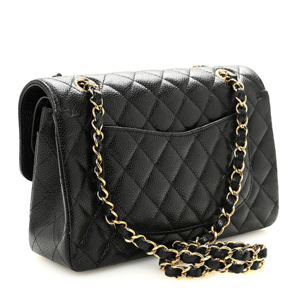 Chanel Caviar Quilted Small Double Flap Black 3 of 11