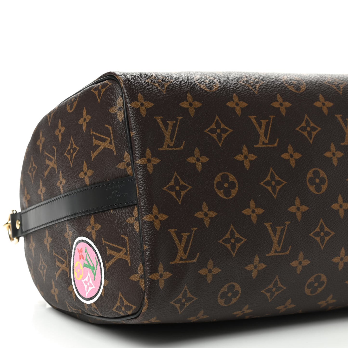 Monogram My World Tour Speedy Bandouliere 30 Black