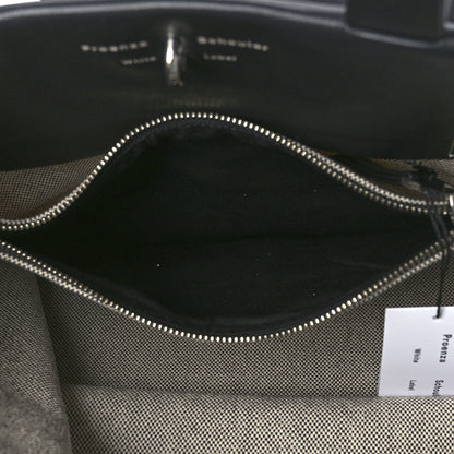 Proenza Schouler Canvas Calfskin XL Morris Tote Optic White Black 6 of 12