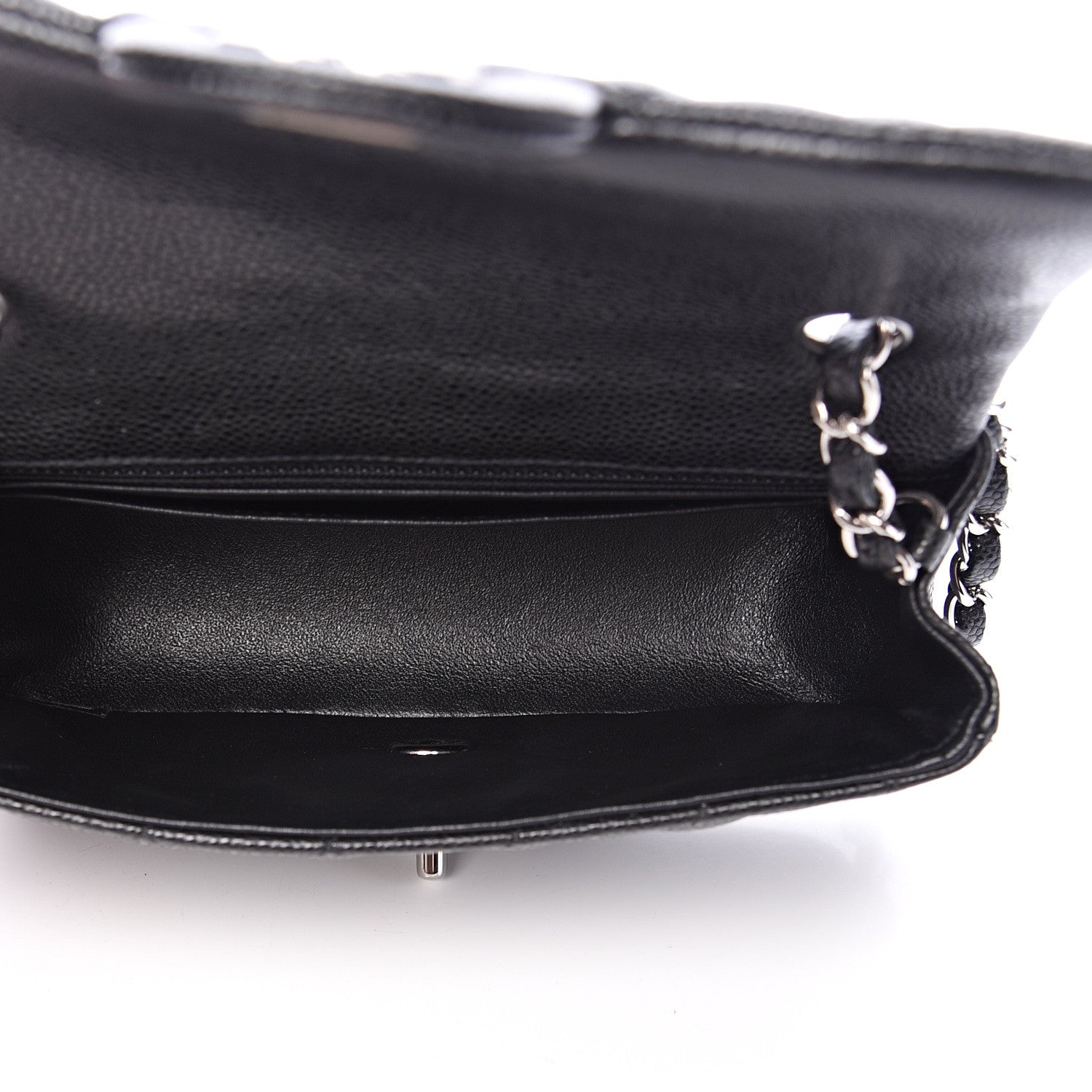 Chanel Caviar Quilted Mini Rectangular Flap Black 4 of 10