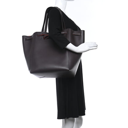 Celine Smooth Calfskin Small Belt Cabas Phantom Dark Brown 2 of 11