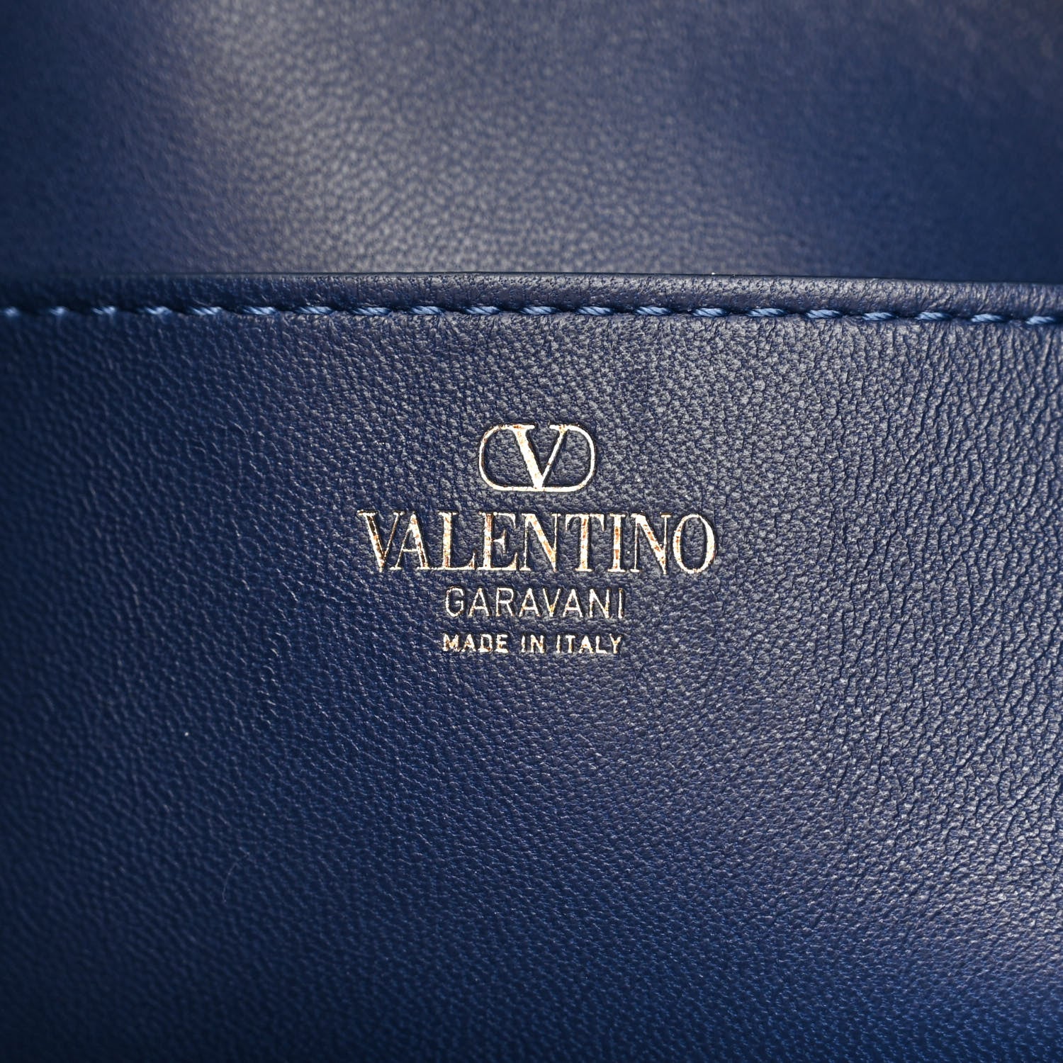 Valentino Garavani Denim Small Rockstud Spike Hobo Light Denim 6 of 9