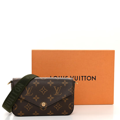 Louis Vuitton Monogram Felicie Strap & Go Kaki 10 of 10