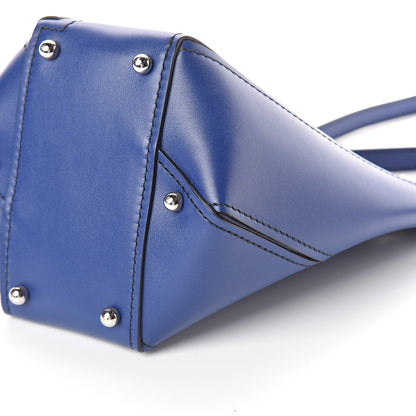 Proenza Schouler Smooth Calfskin Mini Hex Bucket Bag Lapis 8 of 8