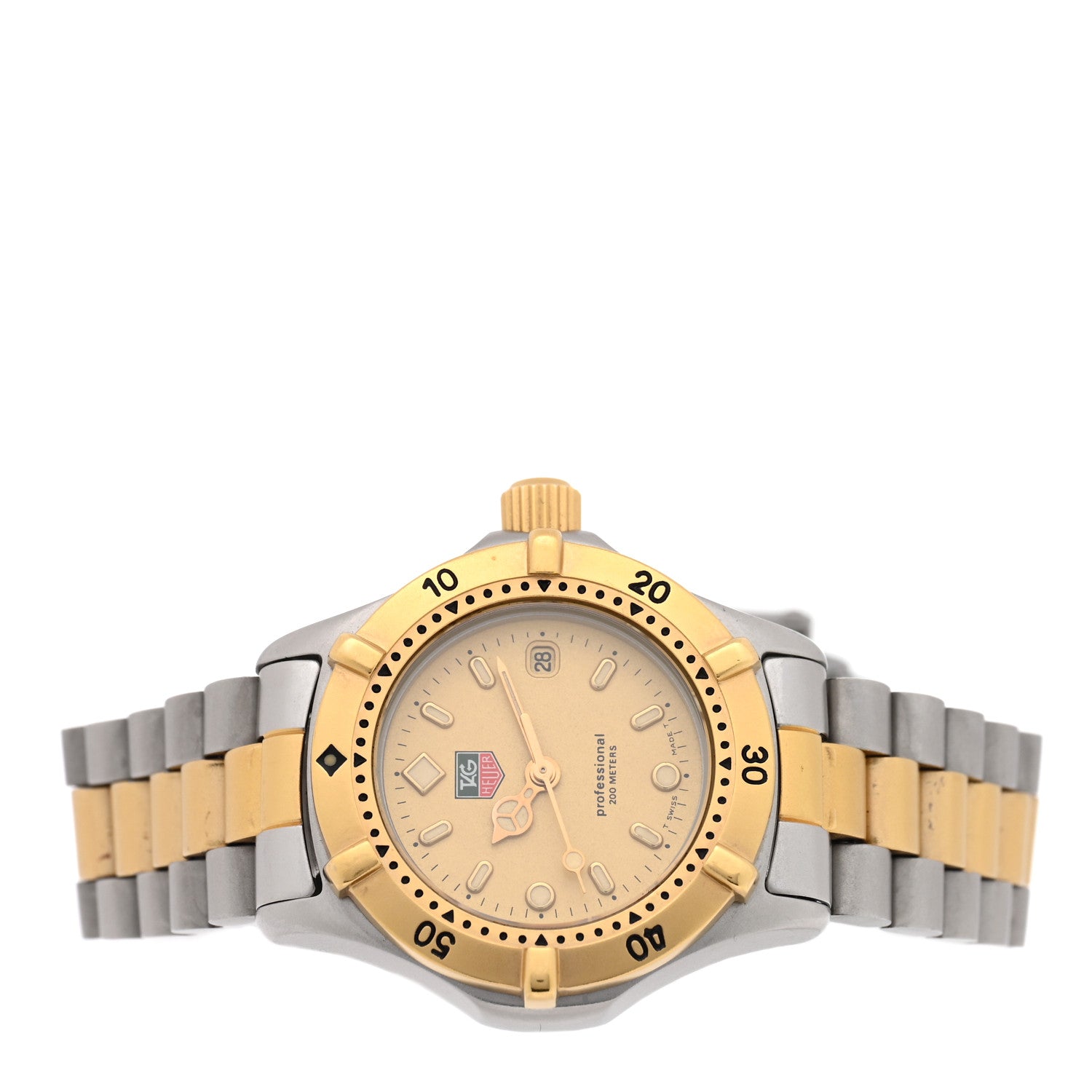 Tag Heuer Stainless Steel 26mm Professional 1500 Quartz Watch Granite WD1411-PO 2 of 4