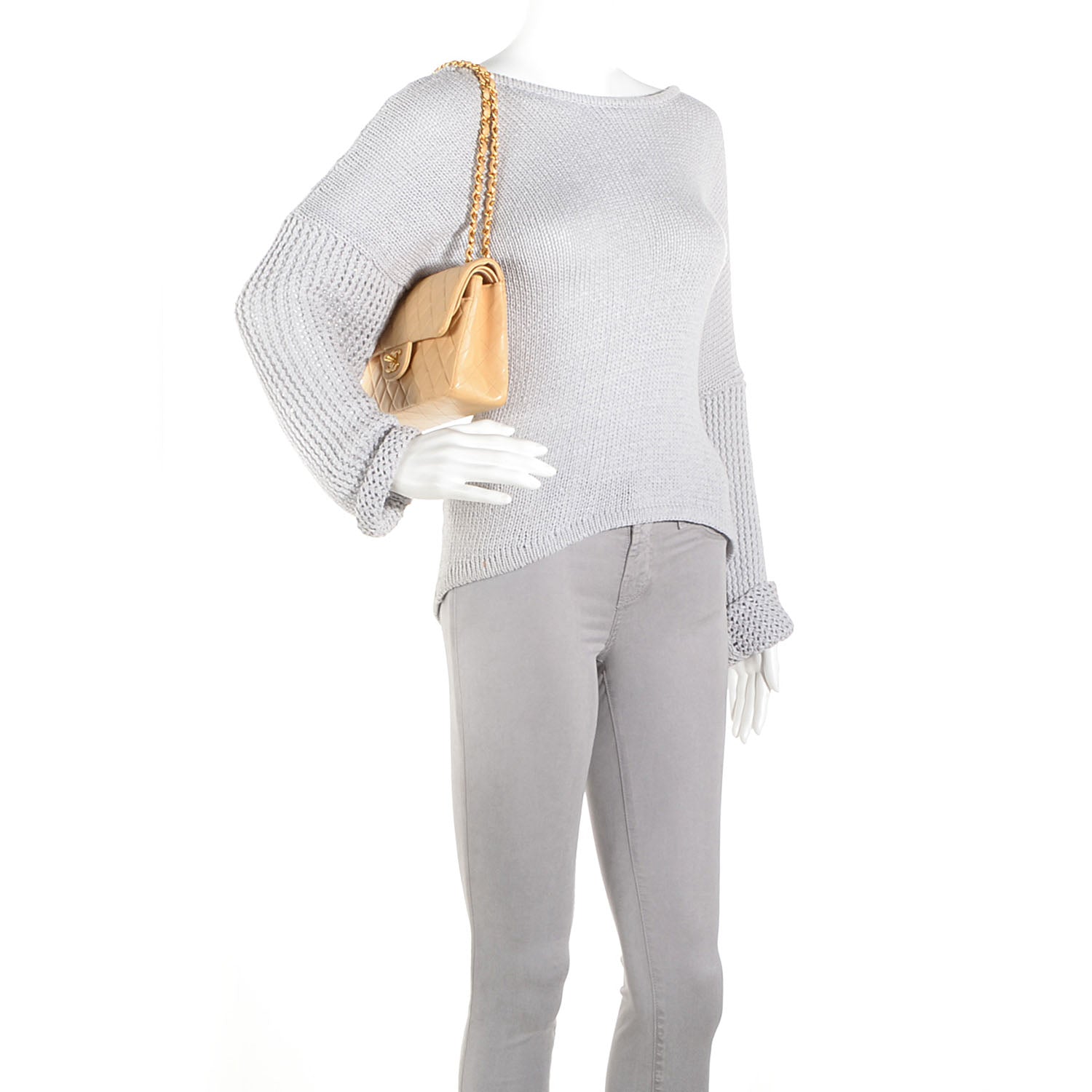 Chanel Lambskin Small Double Flap Beige 2 of 9