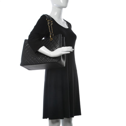 Chanel Caviar Quilted Grand Shopping Tote GST Black 2 of 8