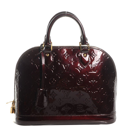 Louis Vuitton Vernis Alma PM Amarante 1 of 7