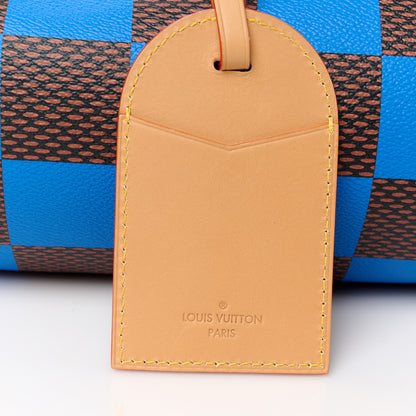 Louis Vuitton Damier Pop Soft Polochon PM Blue 8 of 12