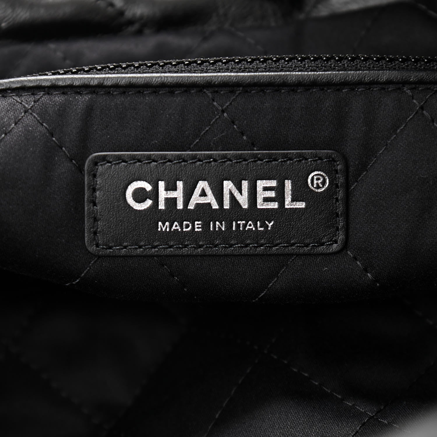 Chanel Shiny Calfskin Quilted Small Chanel 22 Black 6 of 11