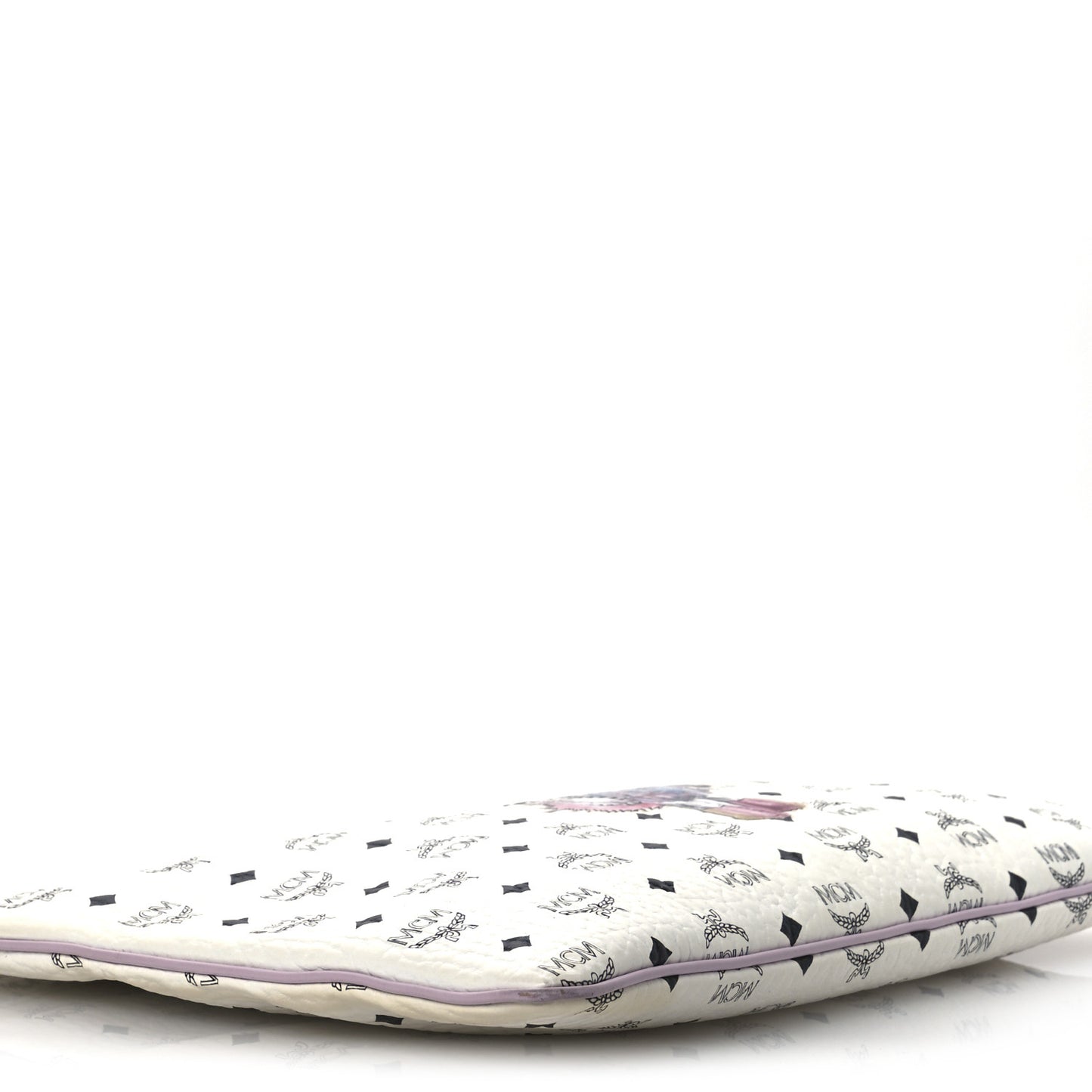 Visetos Medium Punk Rabbit Crossbody Pouch White