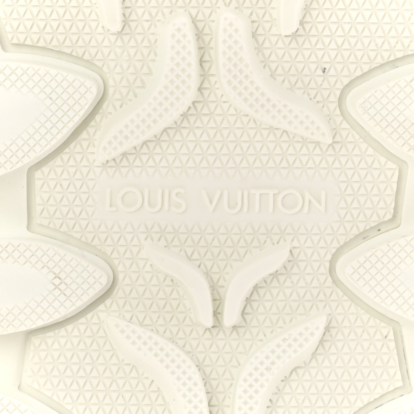 Suede Calfskin LV Rush Sneakers 37.5 White