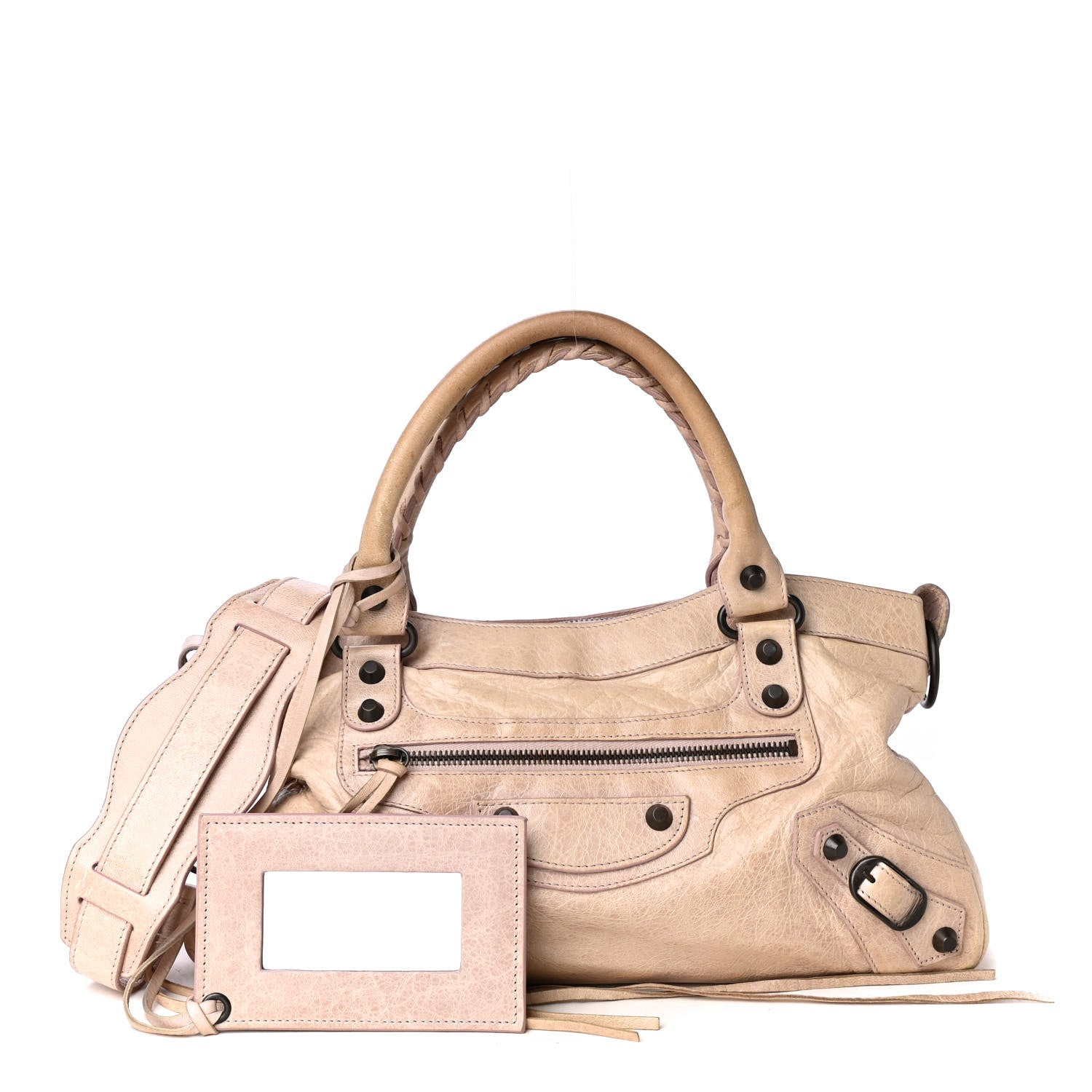 Balenciaga Agneau Classic Hardware First Bois de Rose 1 of 5