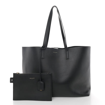 Saint Laurent Calfskin Large Shopping Tote Black 3 of 13