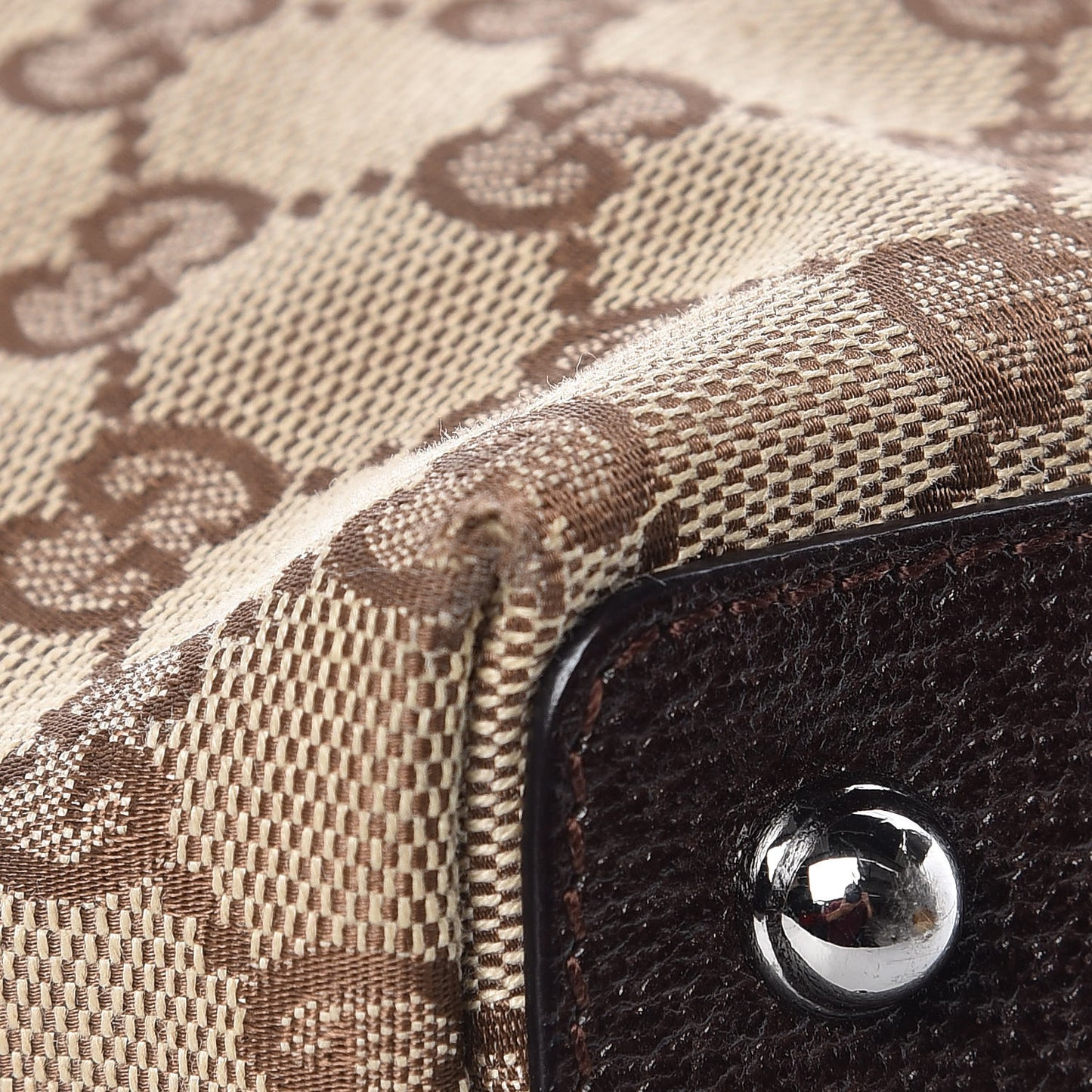 Monogram Small Eclipse Tote Brown