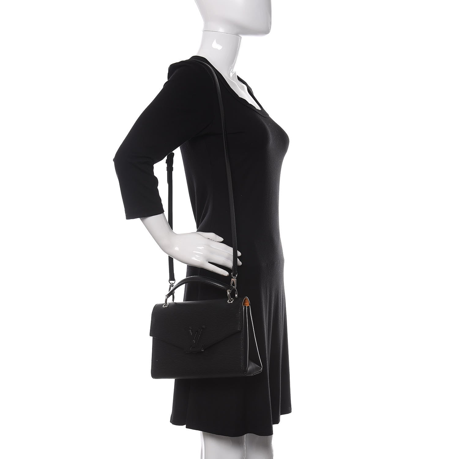 Louis Vuitton Epi Pochette Grenelle Black 2 of 9