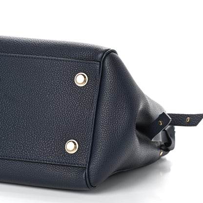Louis Vuitton Veau Nuage Milla MM Black Beige 7 of 9