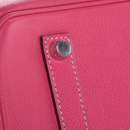 Hermes Epsom Candy Birkin 35 Rose Tyrien Rubis 34 of 46