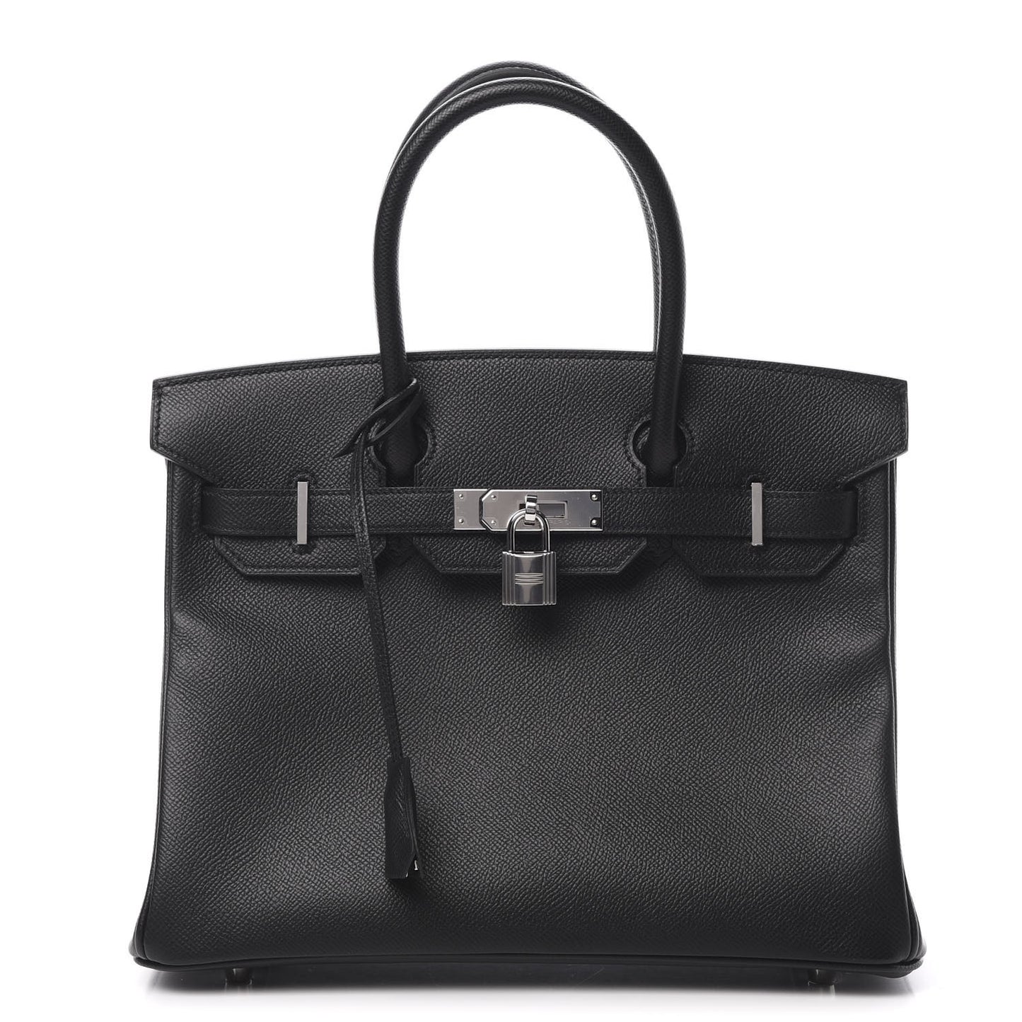 Epsom Birkin 30 Black