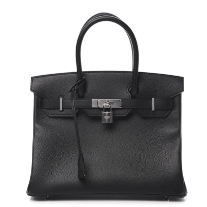 Hermes Epsom Birkin 30 Black 1 of 11