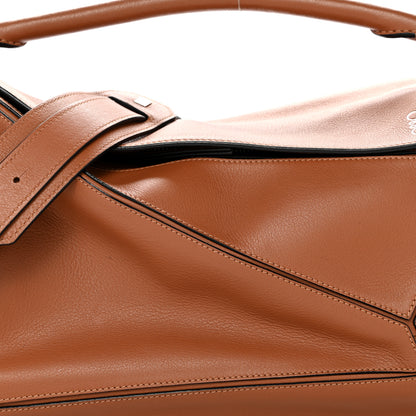 Loewe Calfskin Medium Puzzle Bag Tan 8 of 15