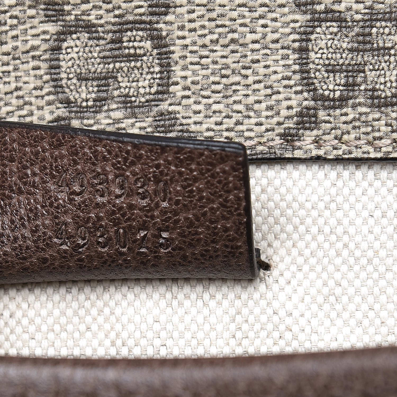 Gucci GG Supreme Monogram Neo Vintage Web Belt Bag Brown 7 of 9