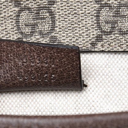 Gucci GG Supreme Monogram Neo Vintage Web Belt Bag Brown 7 of 9