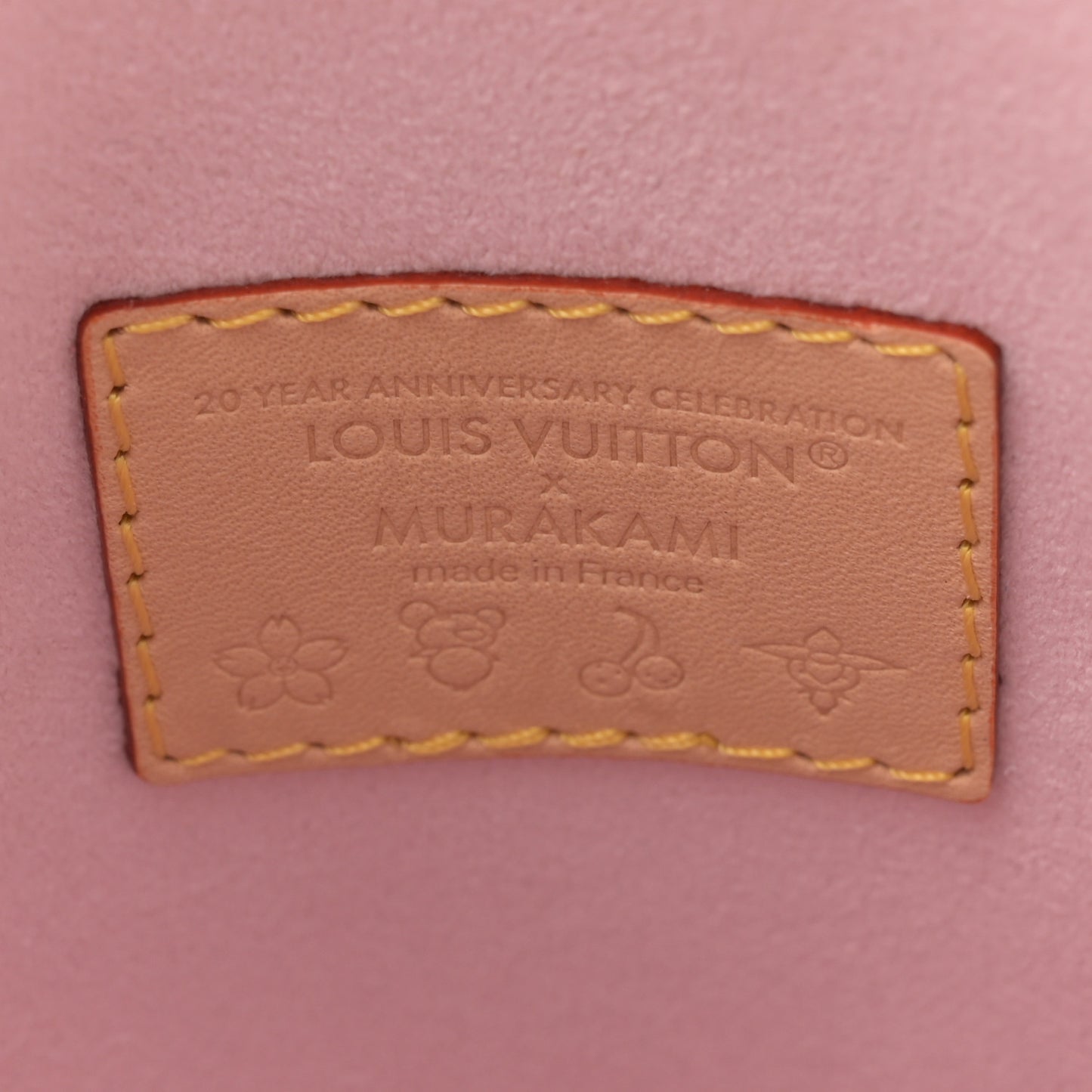 LV X TM Monogram Cherry Blossom Nano Bucket Sakura Brown