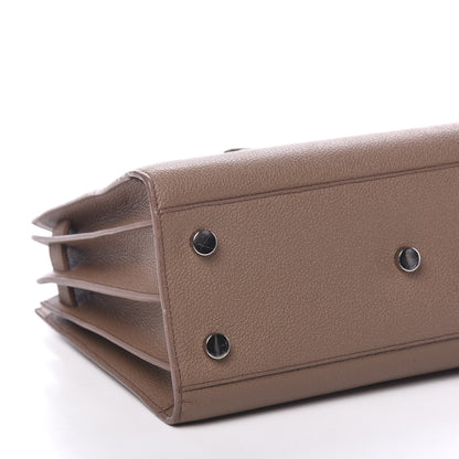 Saint Laurent Grained Calfskin Baby Sac De Jour Taupe 6 of 10