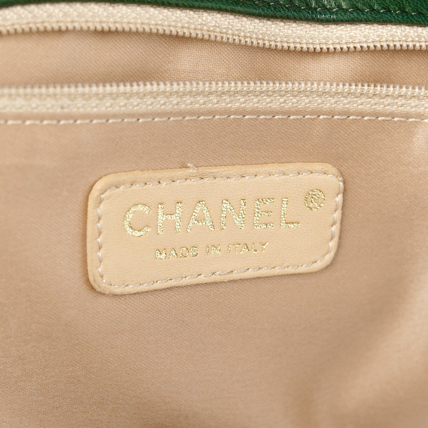 Chanel Lambskin Bubble Quilt Accordion Flap Dark Green 6 of 10