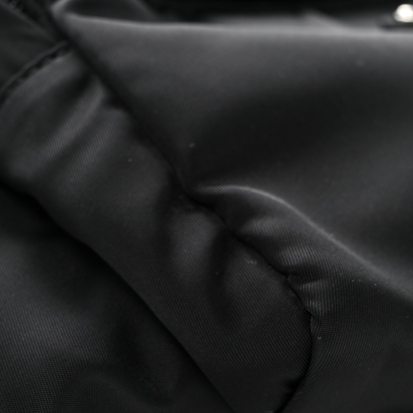 Tessuto Nylon Montagna Belt Bag Black