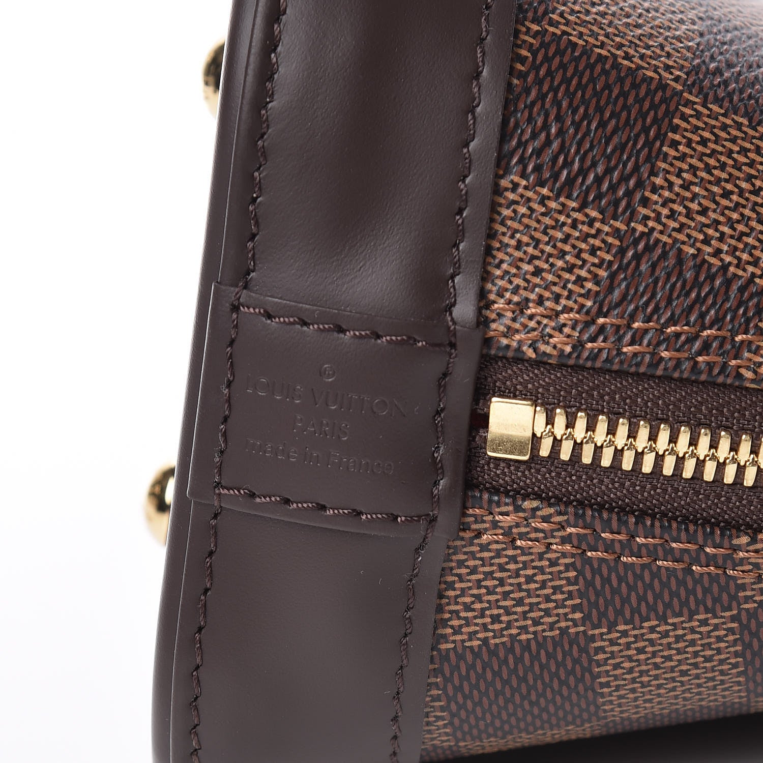 Louis Vuitton Damier Ebene Alma BB 6 of 9