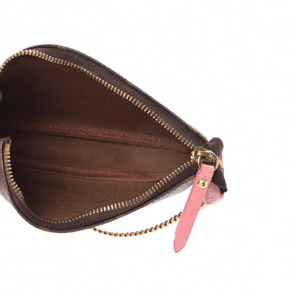 Louis Vuitton Monogram Illustre Mini Pochette Accessories Rose 5 of 8