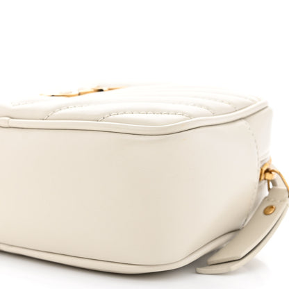 Saint Laurent Calfskin Matelasse Monogram Lou Belt Bag Ivory 10 of 14