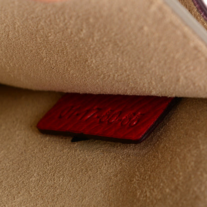 Chloe Grained Calfskin Lambskin Drew Shoulder Bag Tulip Red 7 of 7