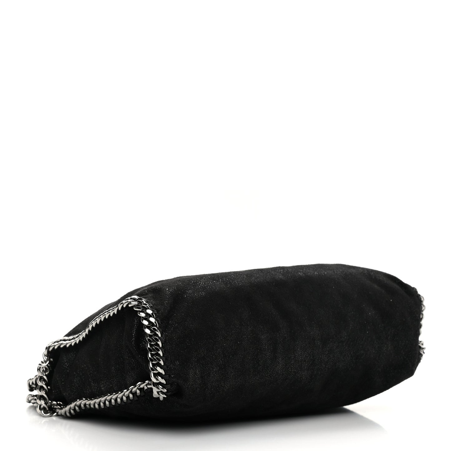 Shaggy Deer Falabella Fold Over Tote Black