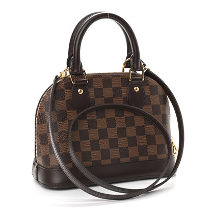 Louis Vuitton Damier Ebene Alma BB 3 of 8