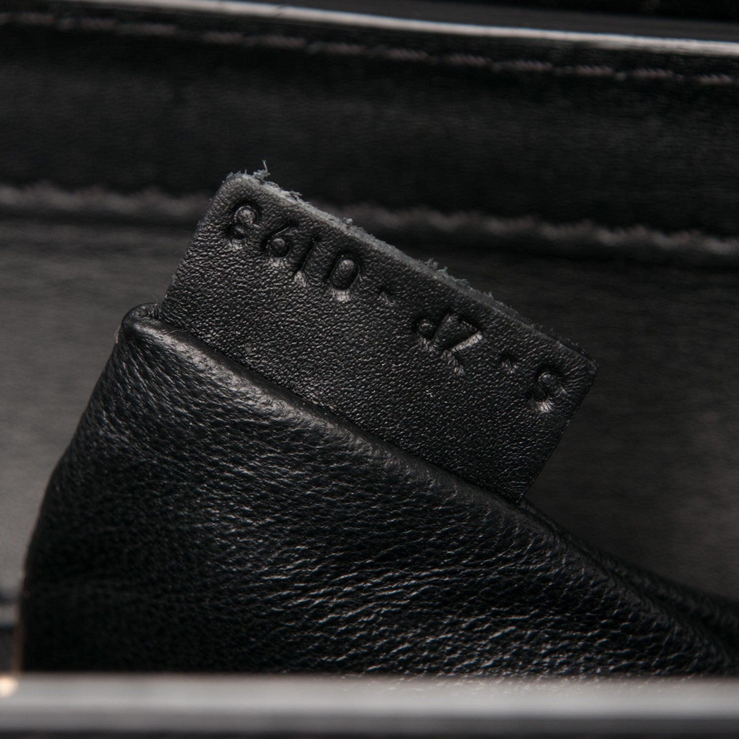 Celine Smooth Calfskin Micro Luggage Black 7 of 7